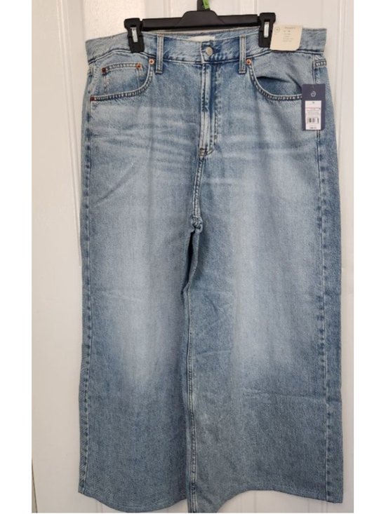 Universal Thread Denim - Universal Thread Light Wash Blue Palazzo Jeans Size 16